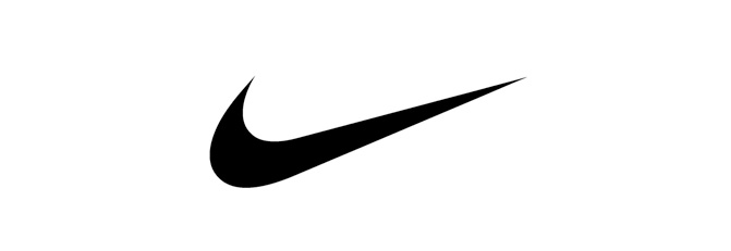 the swoosh logo of nike is an example of a