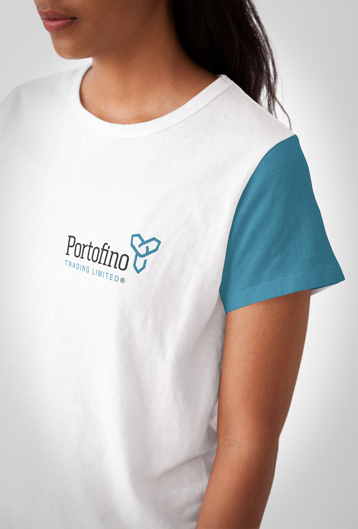 Portofino Trading Logo on tshirt