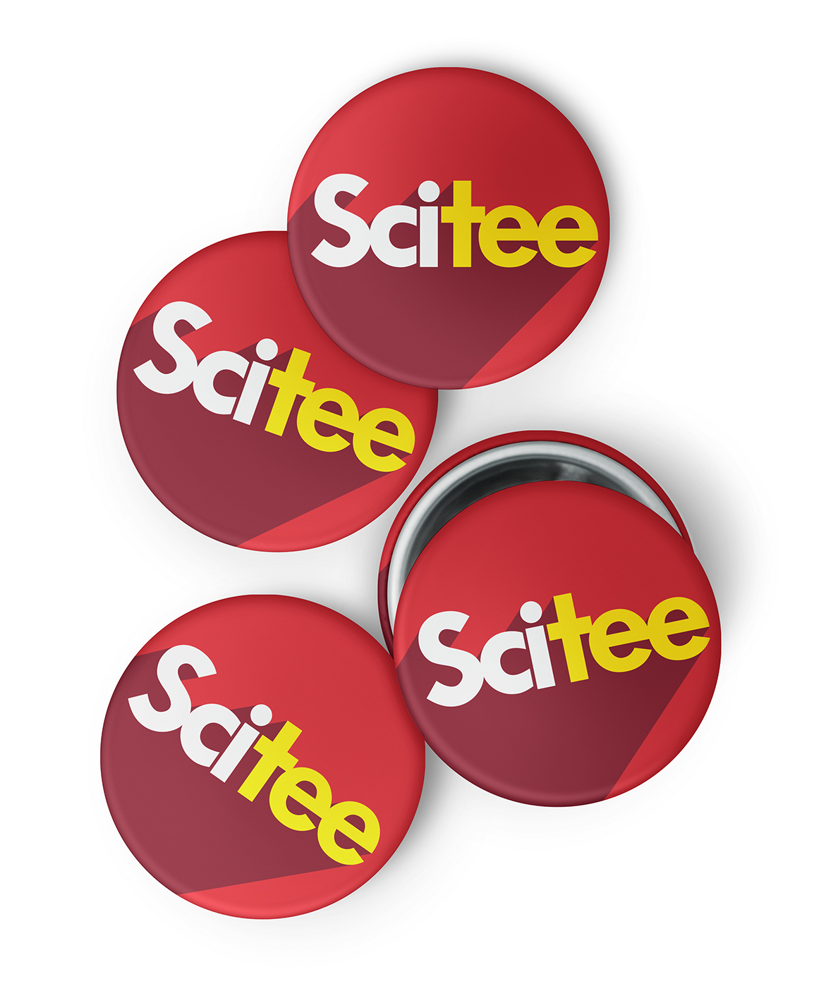 SciTee Logo on Badge