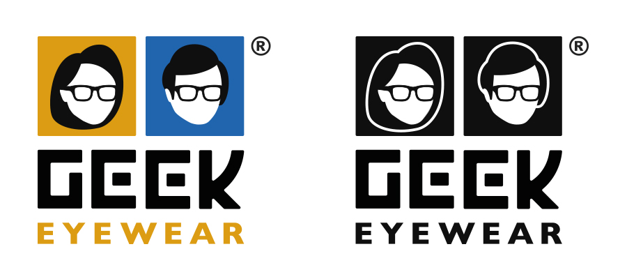 GeekEyewear Logo in Black (Correct Version)