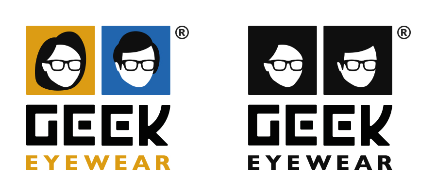 GeekEyewear Logo in Black (Wrong Version)