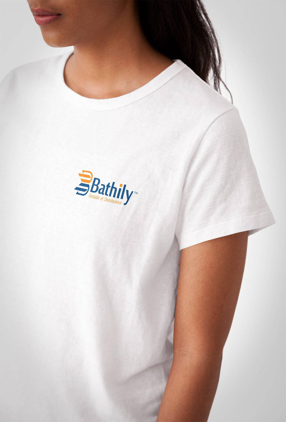 Bathily Logo on T-shirt