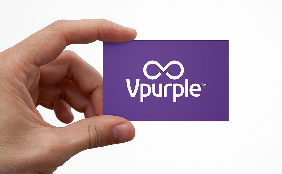 Alternative Vpurple Logo Design