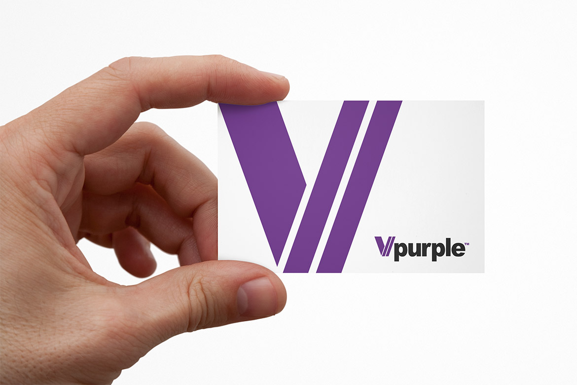 Vpurple Business Card