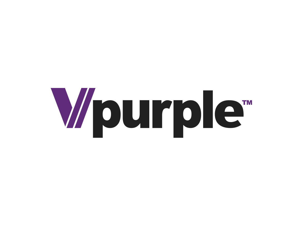 Vpurple logo redesign