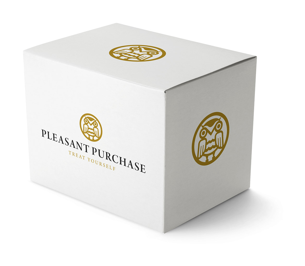 Pleasant Purchase Logo on Box