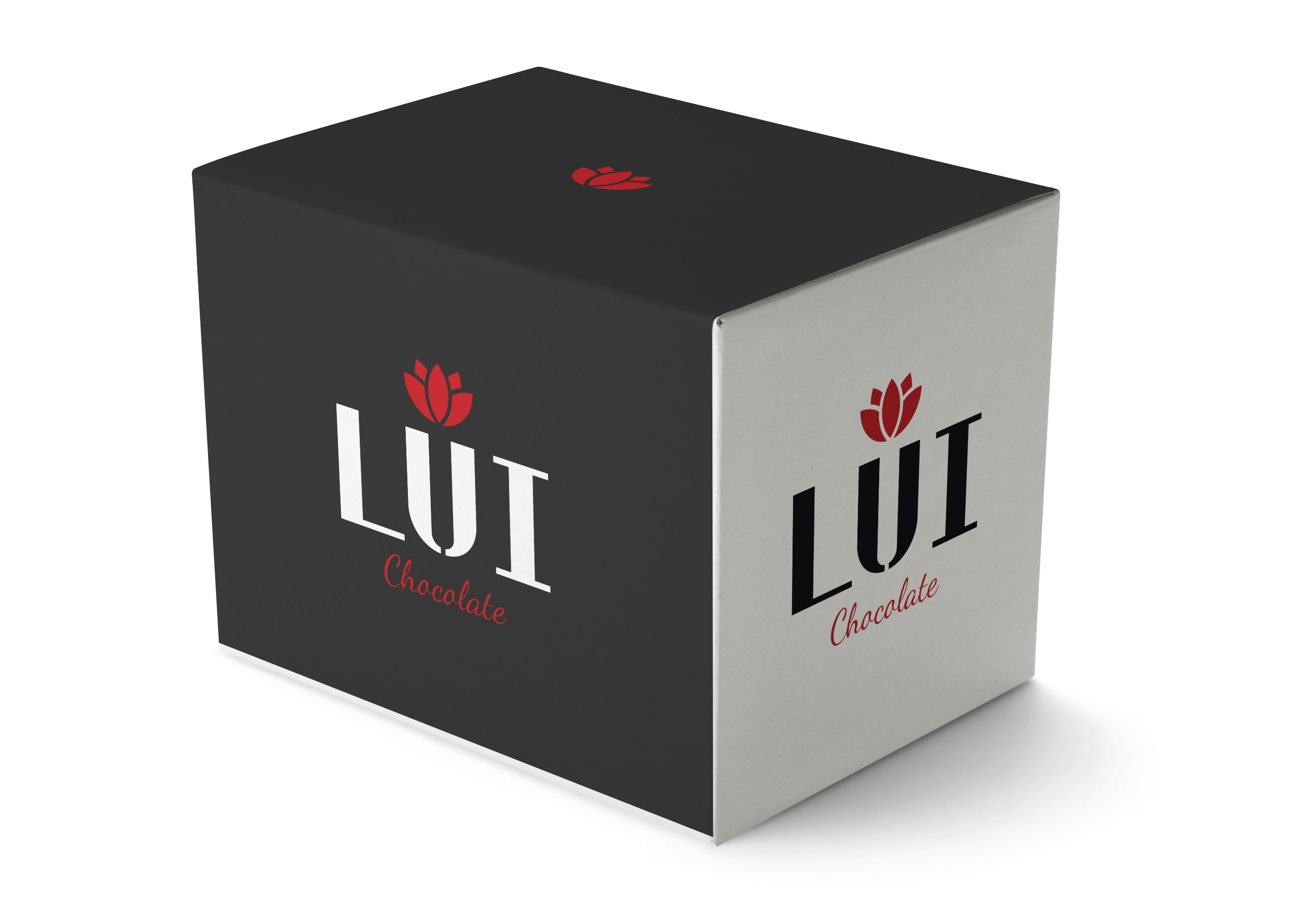 Lui Logo Design on Box