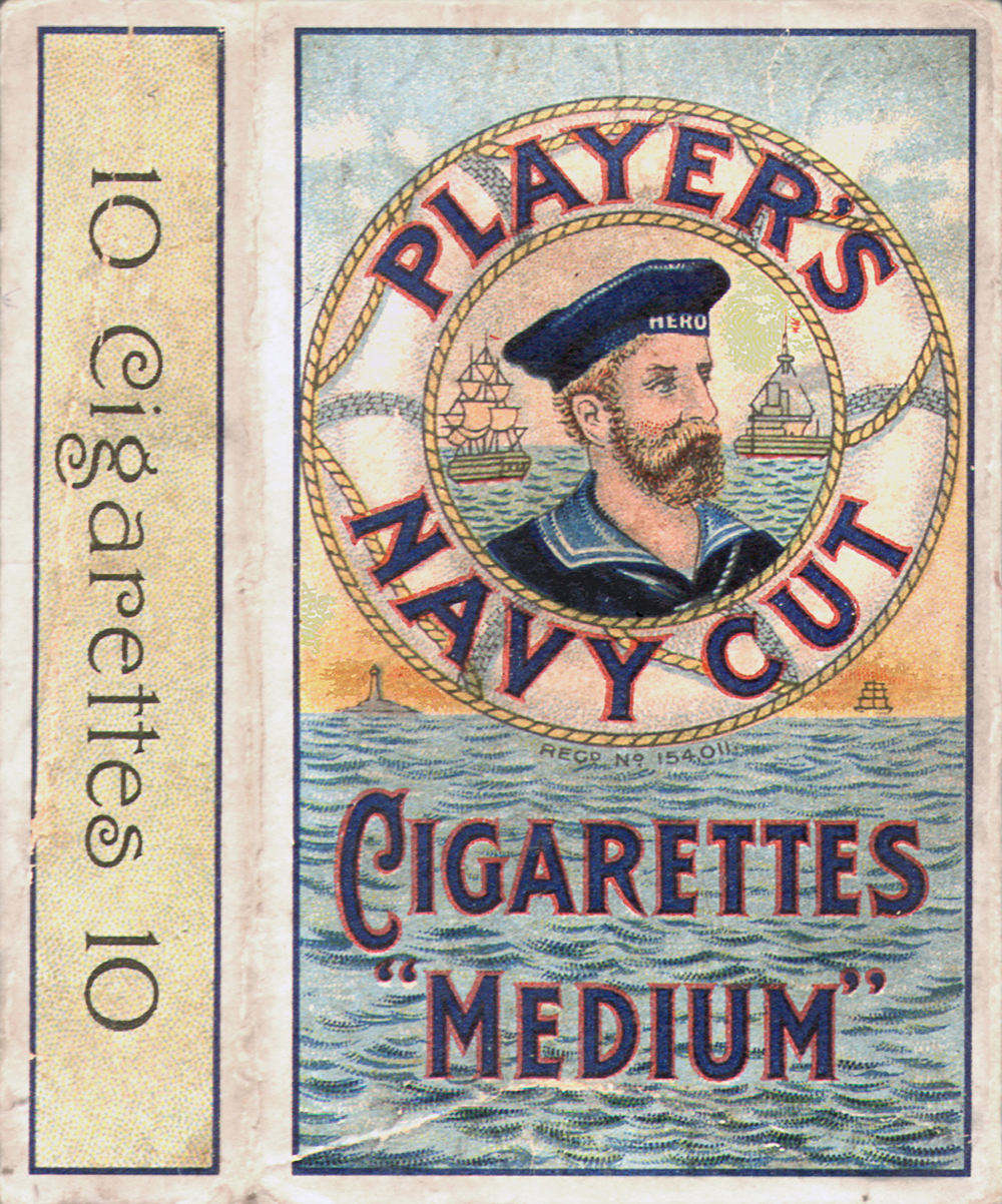 Players Navy Cut Vintage Packaging