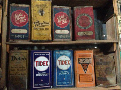 Vintage packaging collection