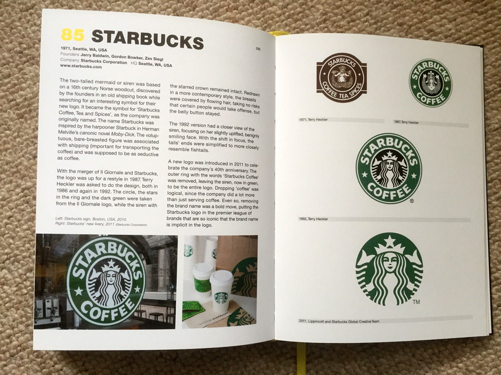 Logo Life Book Spread - Starbucks